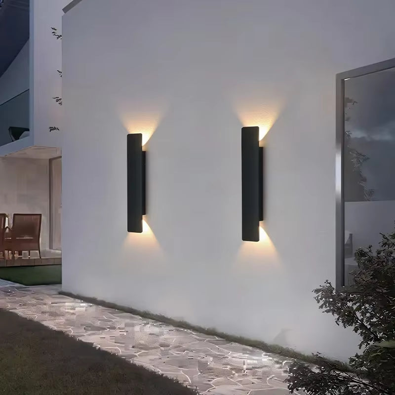 Modern Led Waterproof Outdoor up down Wall Lamp IP65 Aluminum 18W LED Wall Light Indoor Decorated Wall Sconce