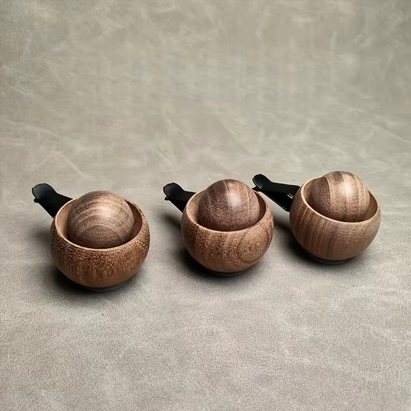 Car & Home Essential Oil Diffuser - Made of Wood Mini Cute Natural Fragrance Diffuser Suitable for Bedroom Living Room Bathroom