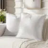 Custom Colorful Soft Washable Tassel Edge Hotel Use Stitching Invisible Zipper Modern Design Pillowcase Cushion Cover