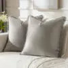 Custom Colorful Soft Washable Tassel Edge Hotel Use Stitching Invisible Zipper Modern Design Pillowcase Cushion Cover