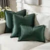 Custom Colorful Soft Washable Tassel Edge Hotel Use Stitching Invisible Zipper Modern Design Pillowcase Cushion Cover