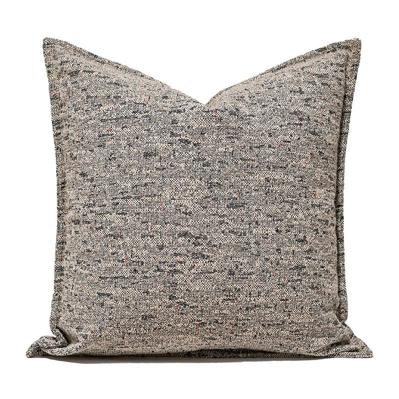 Nordic Luxury Woven PU Leather Cushion Cover