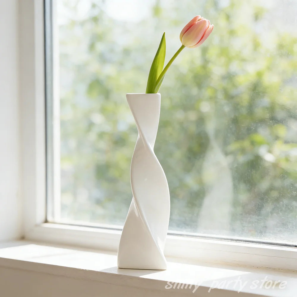 3pcs/Set Creative Simplicity Desktop Vase Alien Ceramic Vase Arrangement Ornaments Living Room Home Decoration Artistic Utensils