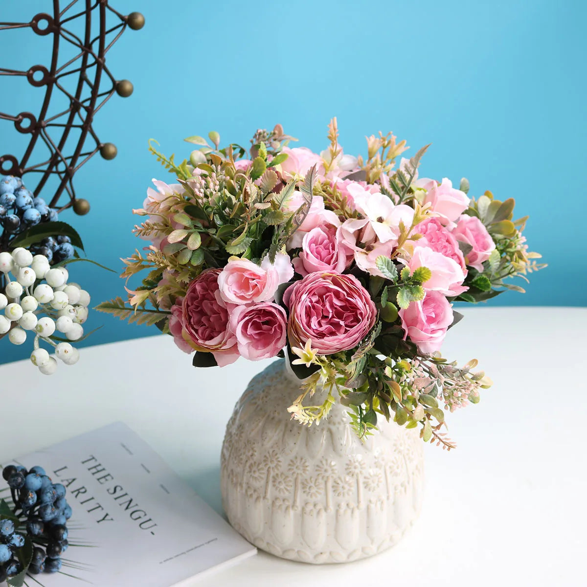 Retro Silk Flowers – Roses, Peonies & Hydrangeas for DIY Decor & Bouquets