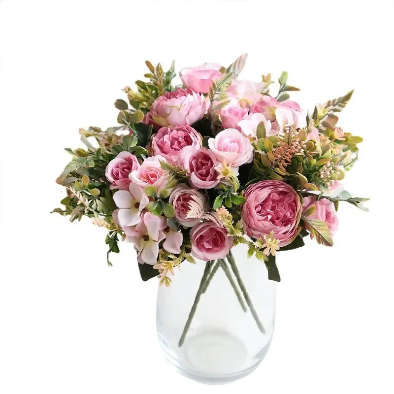 Retro Silk Flowers – Roses, Peonies & Hydrangeas for DIY Decor & Bouquets
