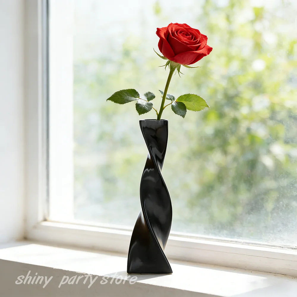 Minimalist Ceramic Sculptural Vase Set (3-Piece)