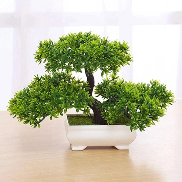 Artisan Rose Artificial Bonsai Potted Floral Tree