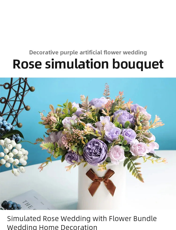 Retro Silk Flowers – Roses, Peonies & Hydrangeas for DIY Decor & Bouquets