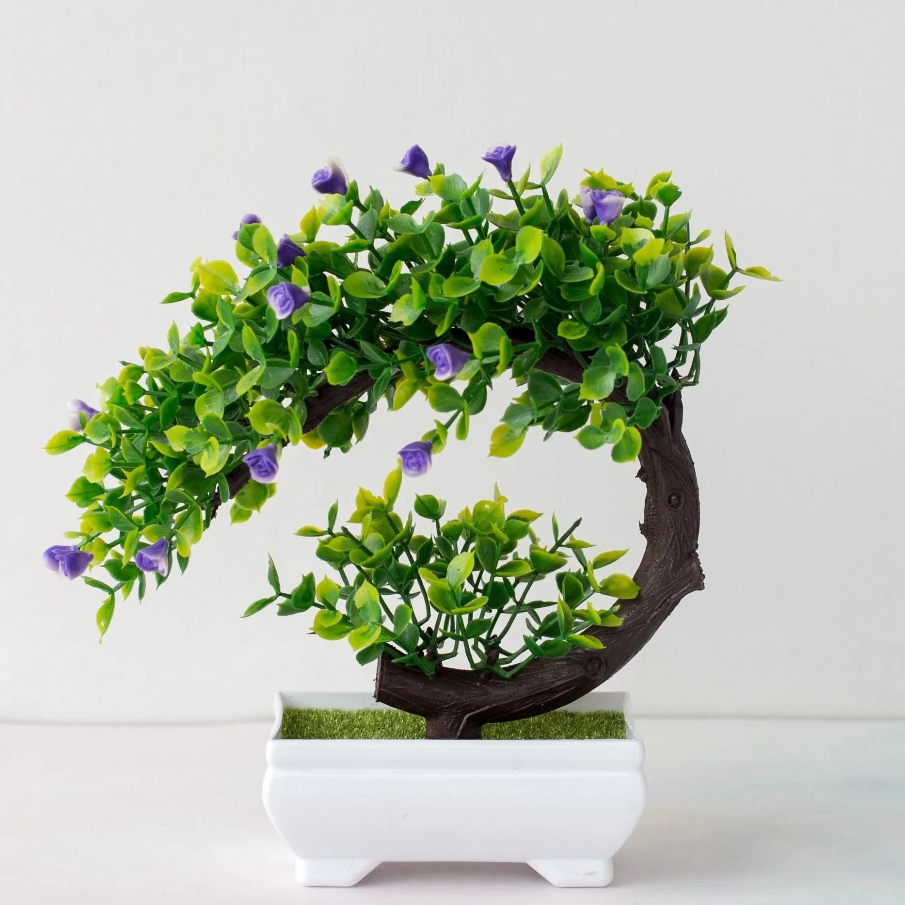 Artisan Rose Artificial Bonsai Potted Floral Tree