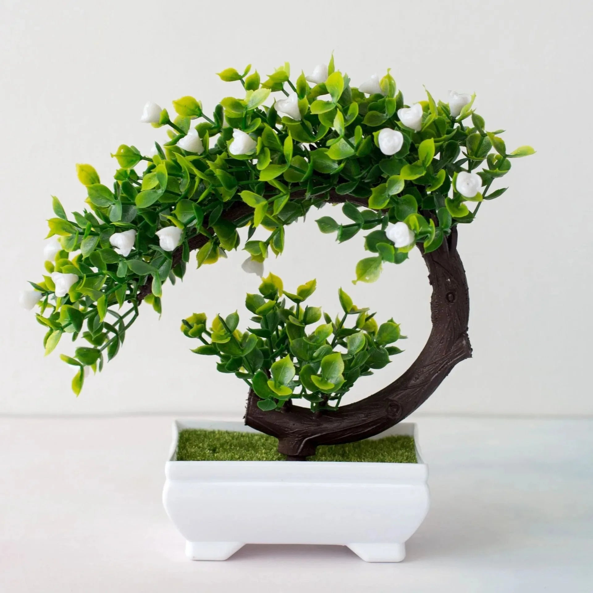 Artisan Rose Artificial Bonsai Potted Floral Tree